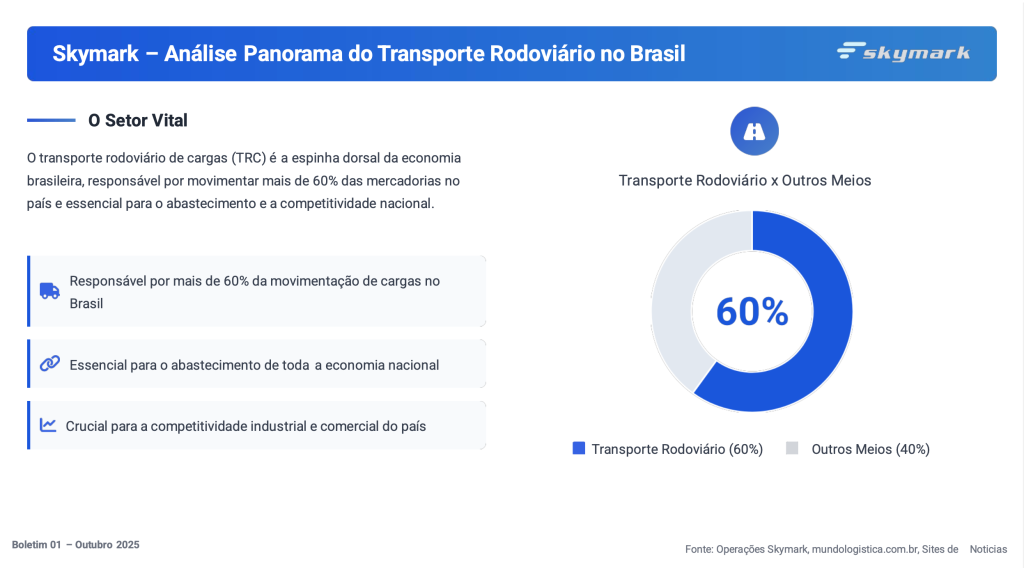 Skymark Análise Panorama do Transporte Rodoviários no Brasil